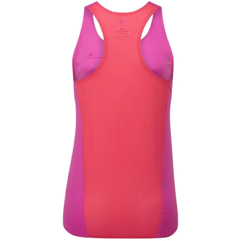 Ronhill Women's Tech Race Vest Razzmatazz/Sunset-1
