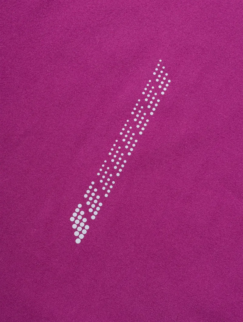Ronhill Women's Tech Reflect 1/2 Zip Blackcurrant/Reflect-13