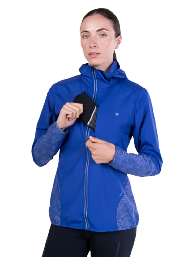 Ronhill Women's Tech Reflect Jacket Blue Violet/Reflect-5