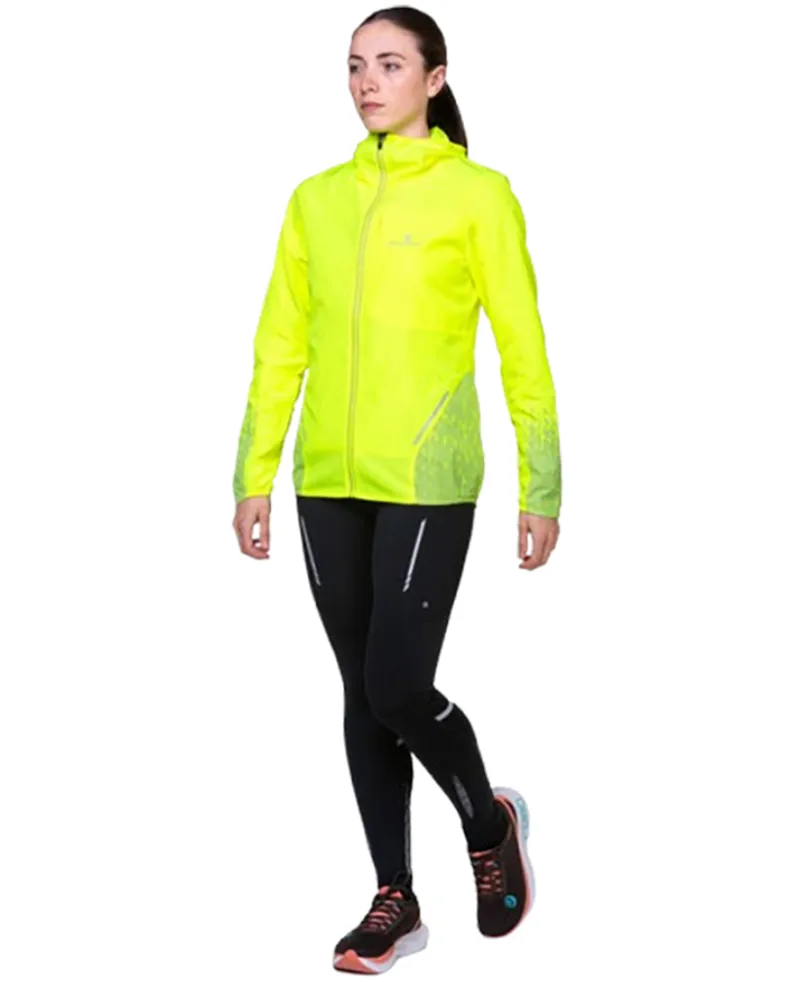 Ronhill Women's Tech Reflect Jacket Fluo Yellow/Reflect-2
