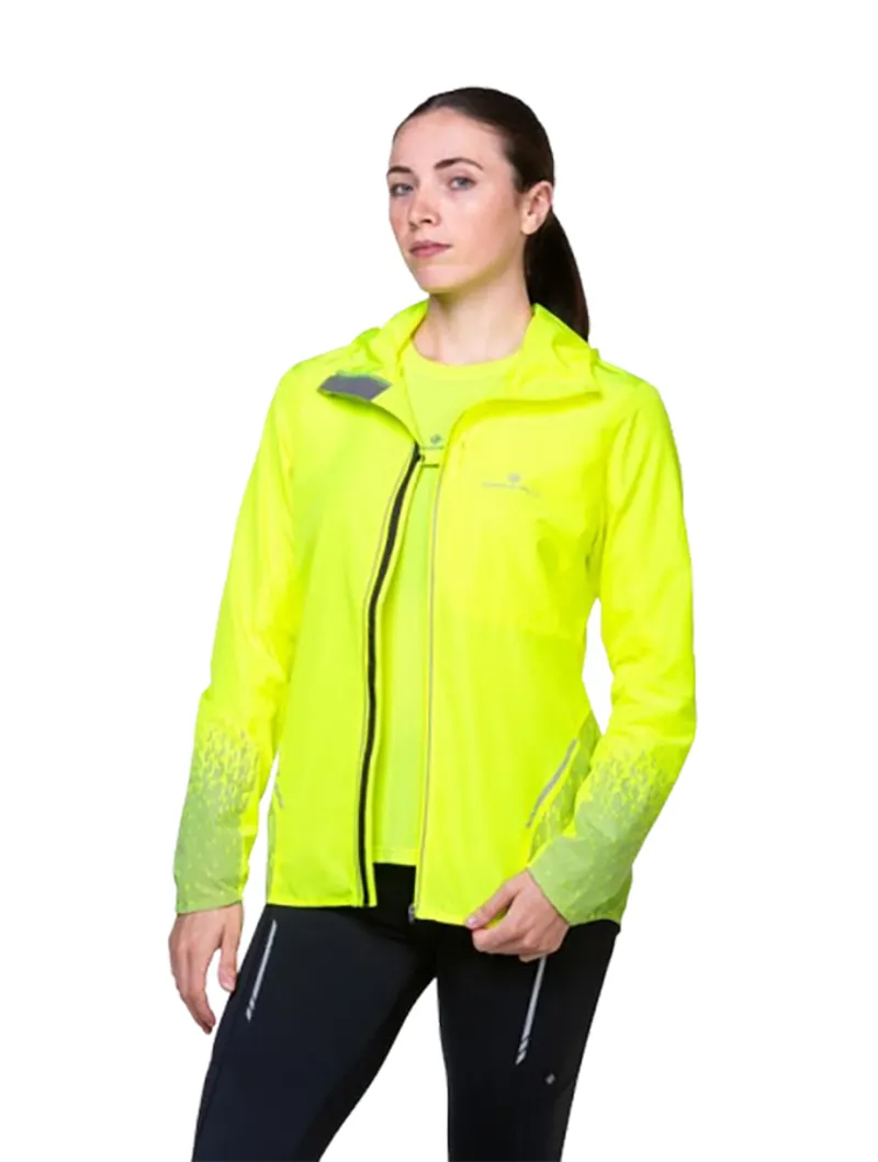 Ronhill Women's Tech Reflect Jacket Fluo Yellow/Reflect-5