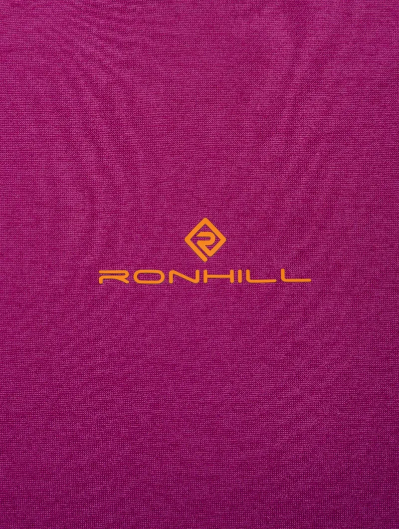 Ronhill Women's Tech Reflect L/S Tee Blackcurrant/Reflect-6