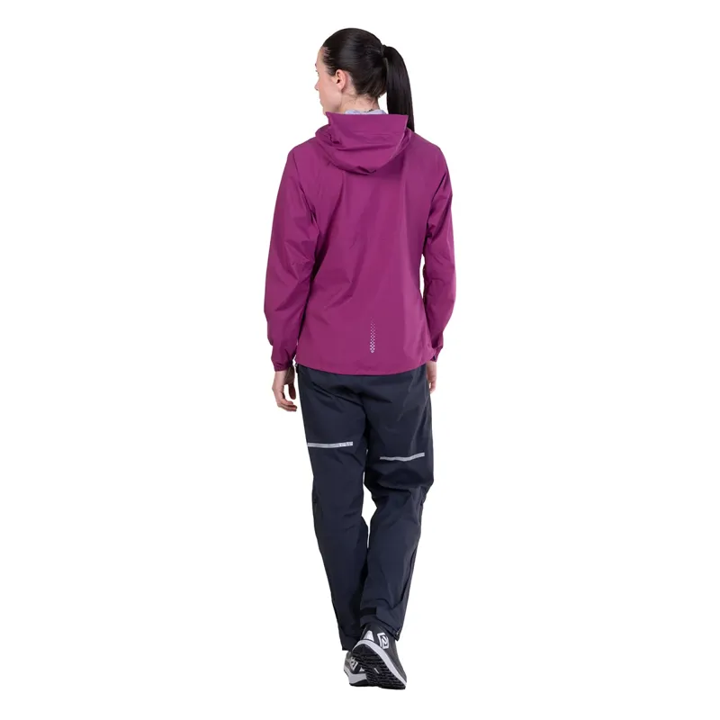 Ronhill Women's Tech Storm Jacket Blackcurrant/Orchid-8