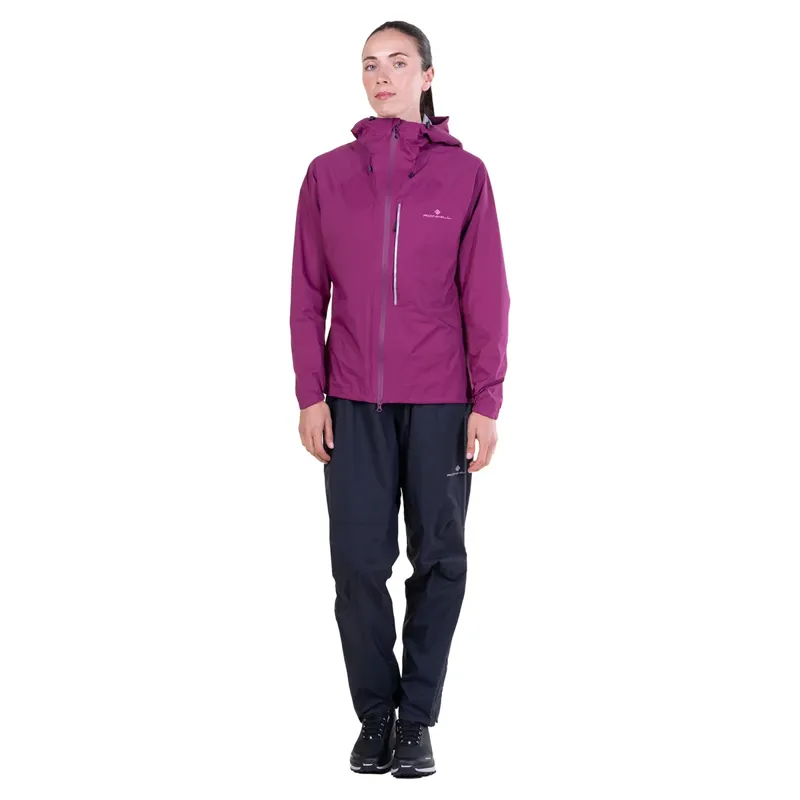 Ronhill Women's Tech Storm Jacket Blackcurrant/Orchid-6