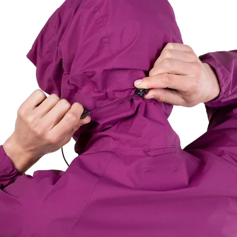 Ronhill Women's Tech Storm Jacket Blackcurrant/Orchid-12