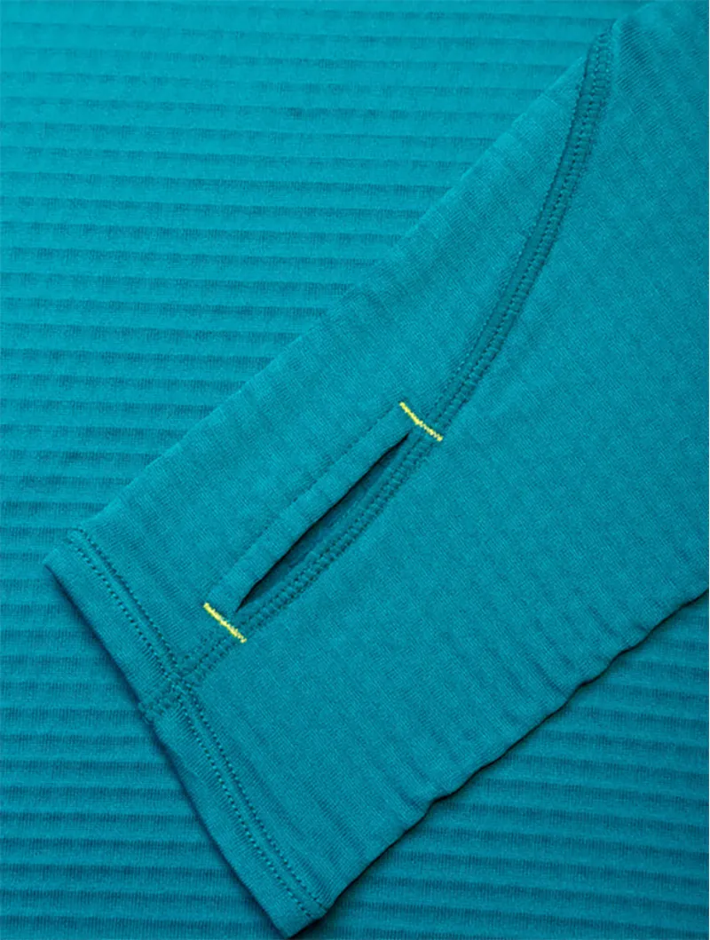 Ronhill Women's Tech Winter Crew Marine/Acid-5