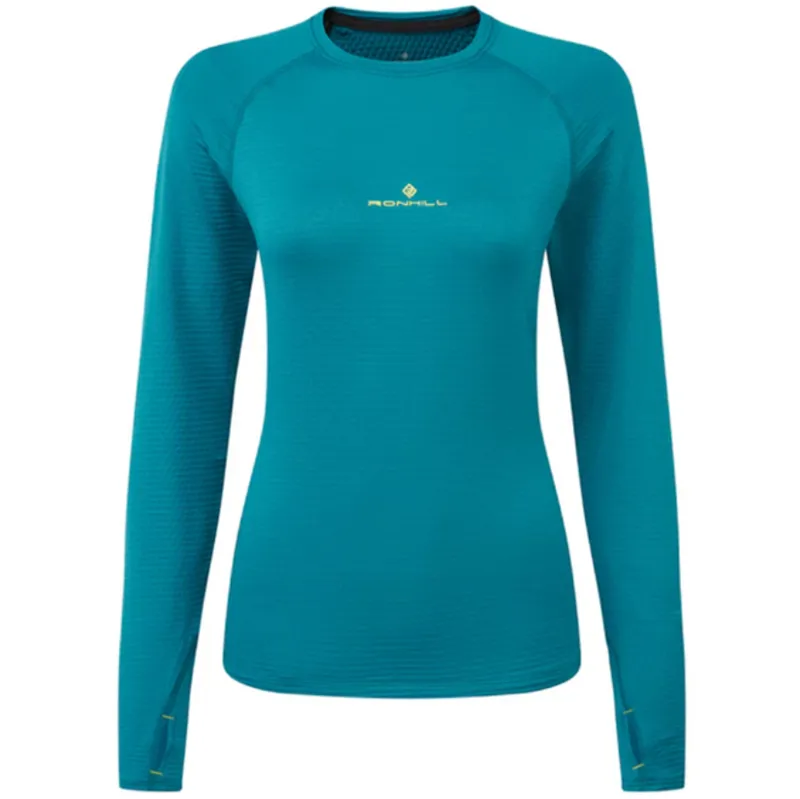 Ronhill Women's Tech Winter Crew Marine/Acid