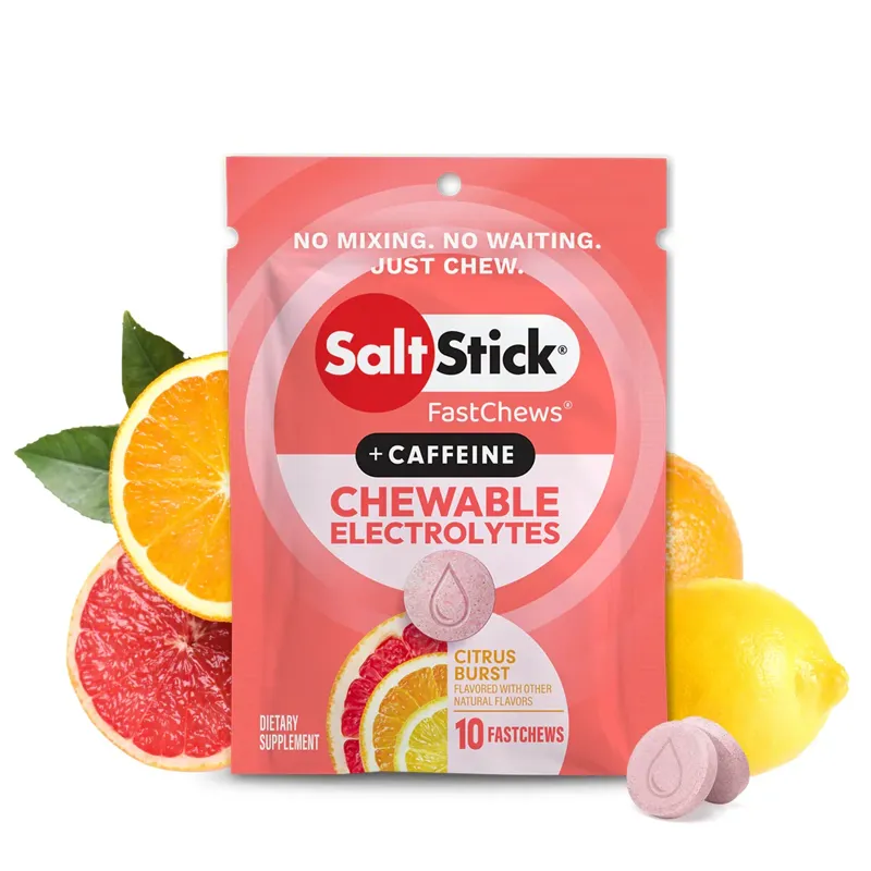 Saltstick Fastchews 10 Pack Citrus Burst Caffeine
