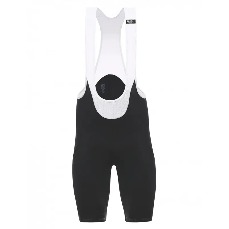 Santini Gara 2.0 Bib Short Black/White 3XL