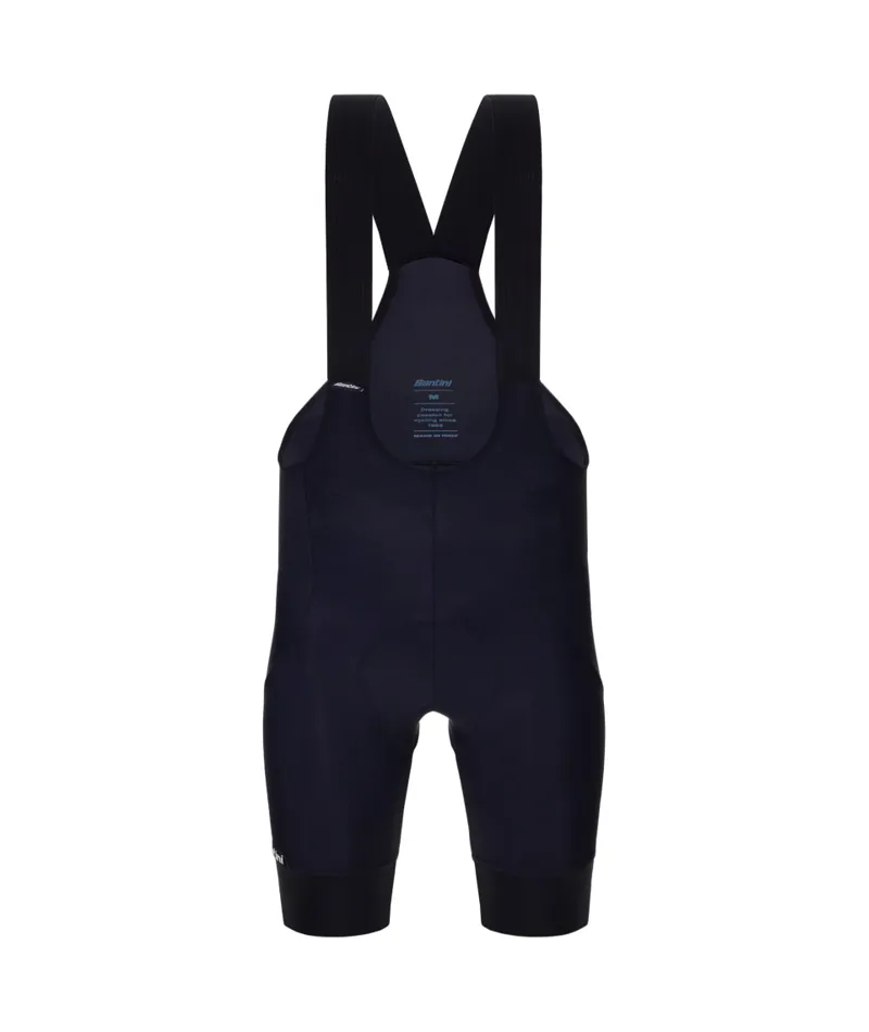 Santini Men's Nova Absolute Bib Shorts GIT Pad Black