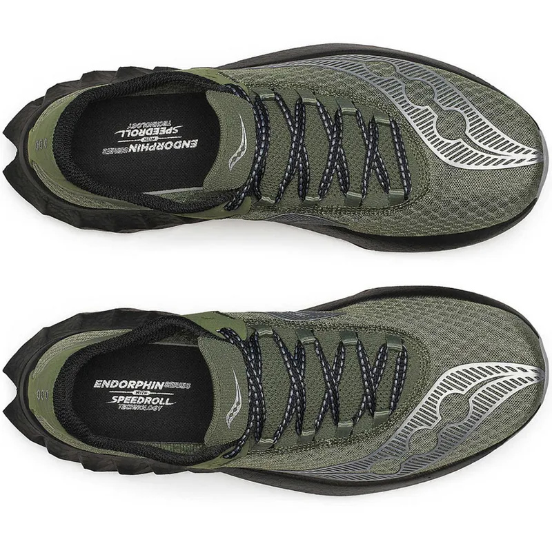 Saucony Men's Endorphin Pro 4 Olivine/Black-4