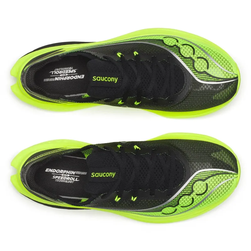 Saucony Men's Endorphin Pro 5 Citron/Black-4