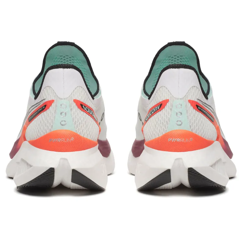 Saucony Men's Endorphin Pro 5 White/Crimson-3