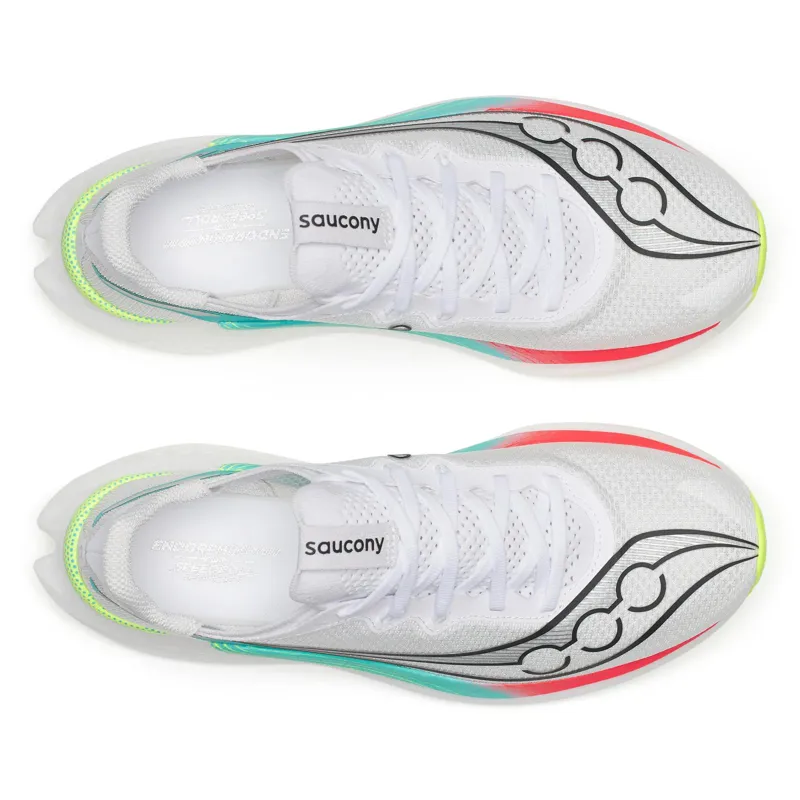 Saucony Men's Endorphin Pro 5 White/Multi-4