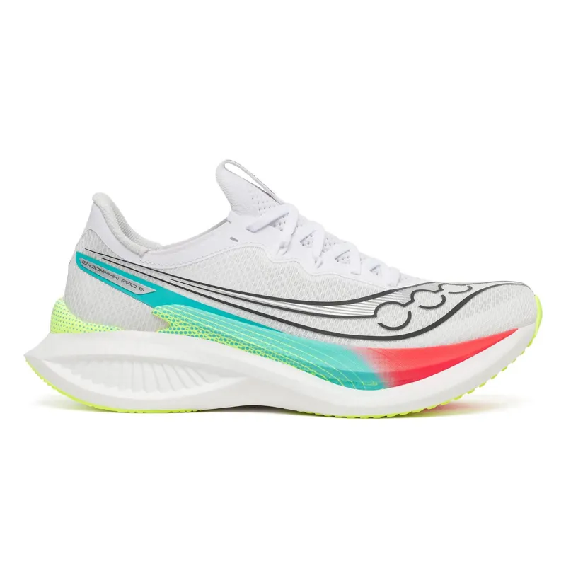 Saucony Men's Endorphin Pro 5 White/Multi