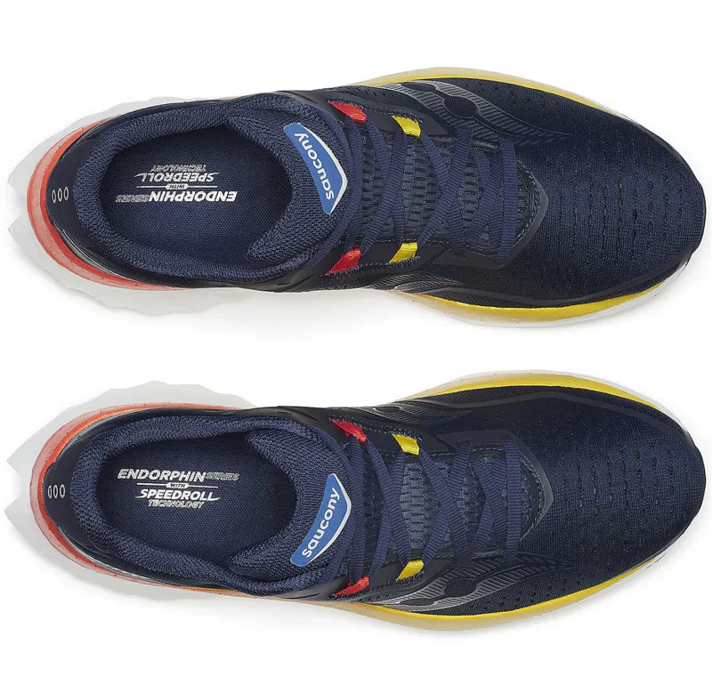 Saucony Men's Endorphin Speed 4 Navy/Spice-4