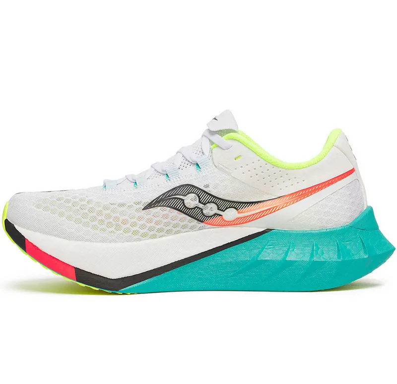 Saucony Endorphin Pro 4 Mens Shoes White/Mutant-1