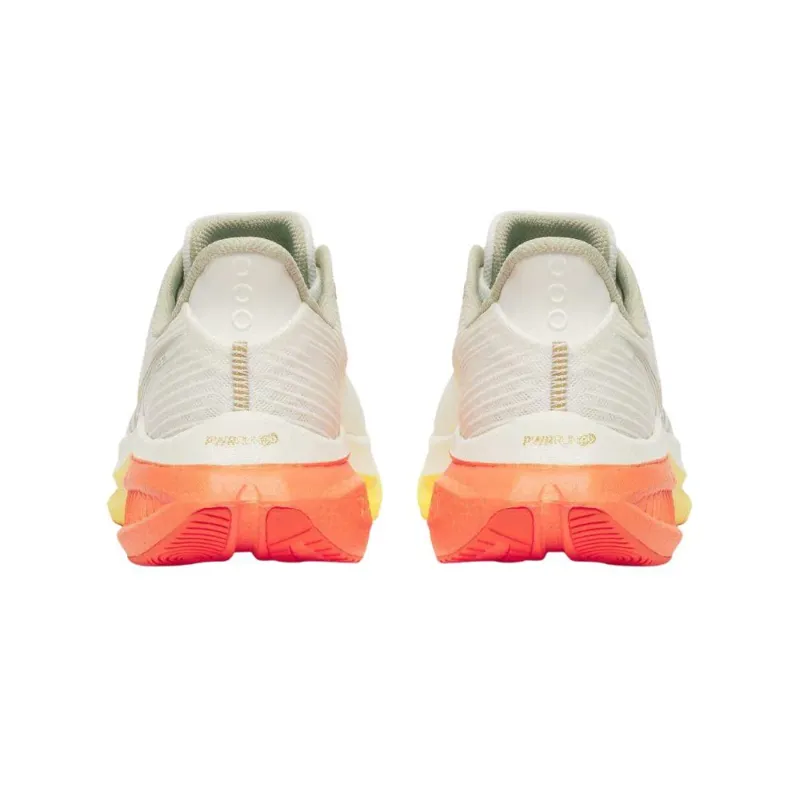 Saucony Men's Endorphin Speed 5 Ivory/Fire-3