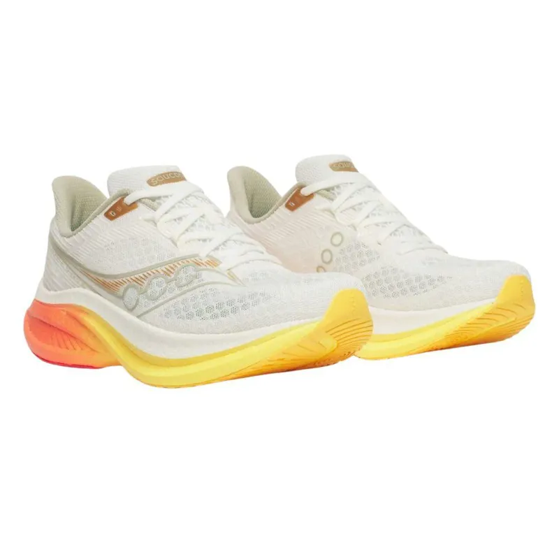 Saucony Men's Endorphin Speed 5 Ivory/Fire-2