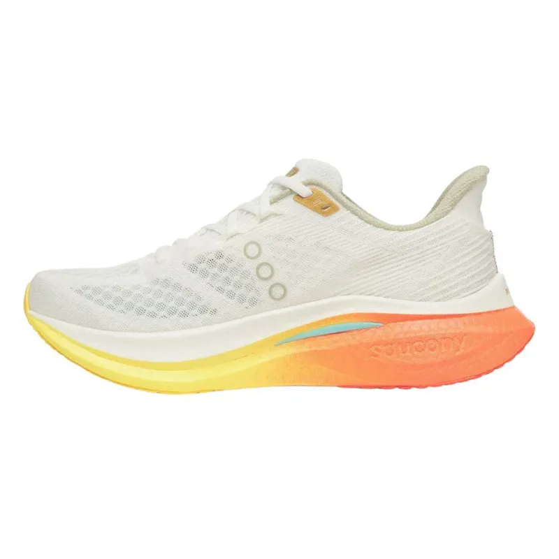 Saucony Men's Endorphin Speed 5 Ivory/Fire-1