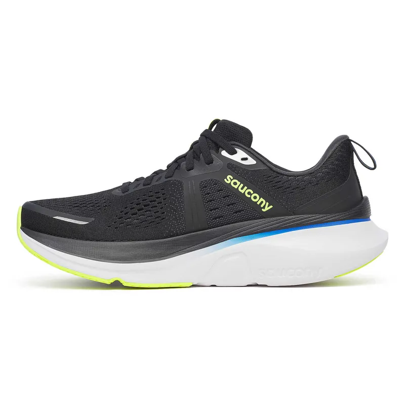 Saucony Men's Guide 18 Black/Lapis-1