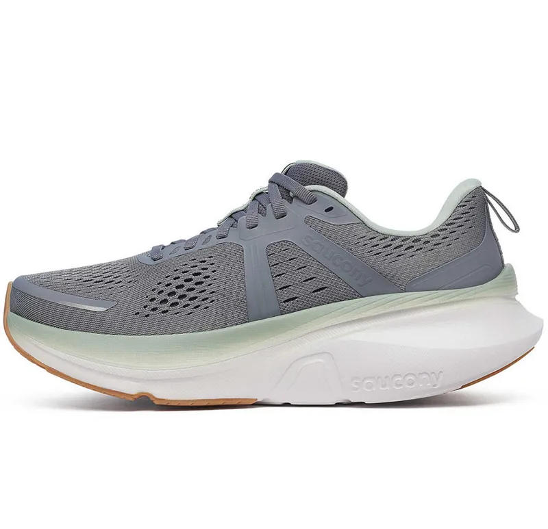 Saucony Men's Guide 18 Carbon/Iceberg-1