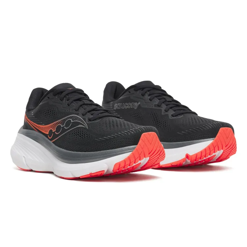 Saucony Men's Guide 19 Black/Vizired-2