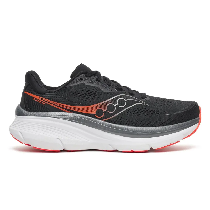 Saucony Men's Guide 19 Black/Vizired