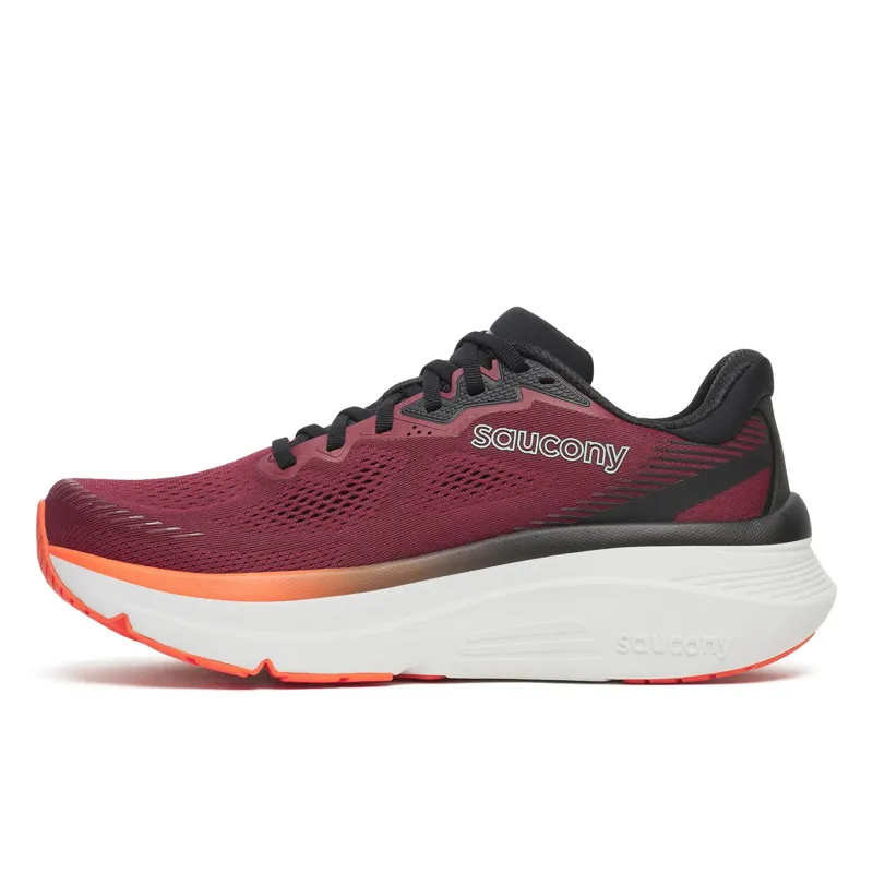 Saucony Men's Guide 19 Crimson/Fire-1
