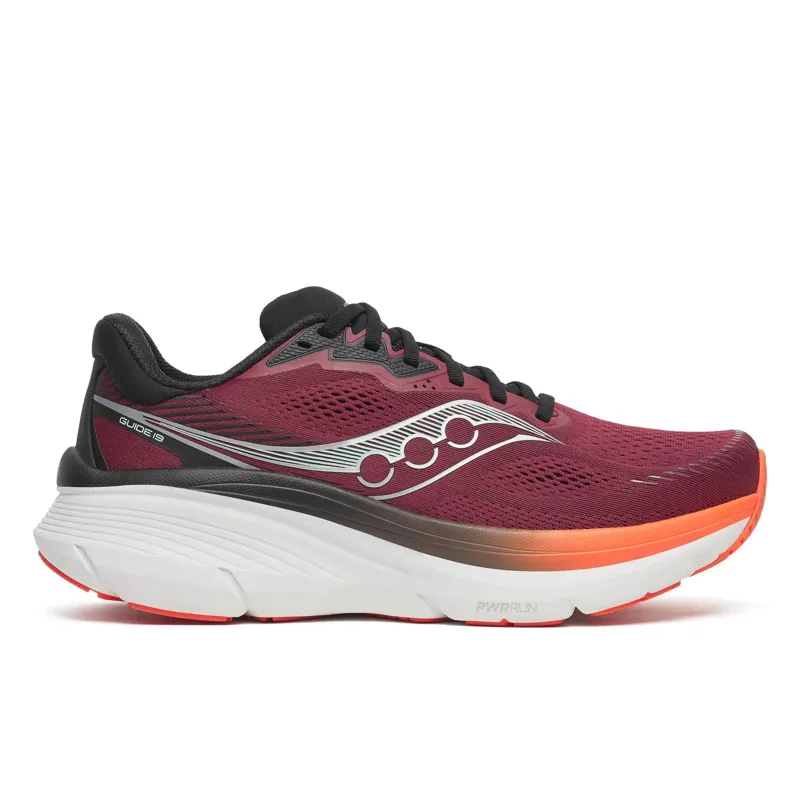 Saucony Men's Guide 19 Crimson/Fire