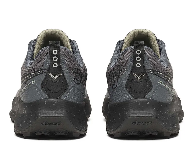 Saucony Men's Peregrine 16 Carbon/Black-3