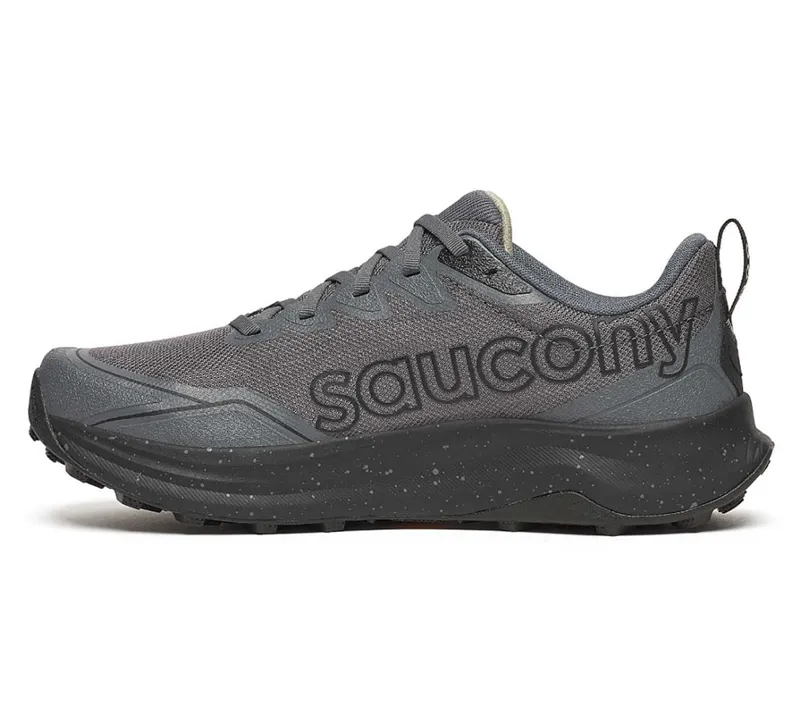 Saucony Men's Peregrine 16 Carbon/Black-1
