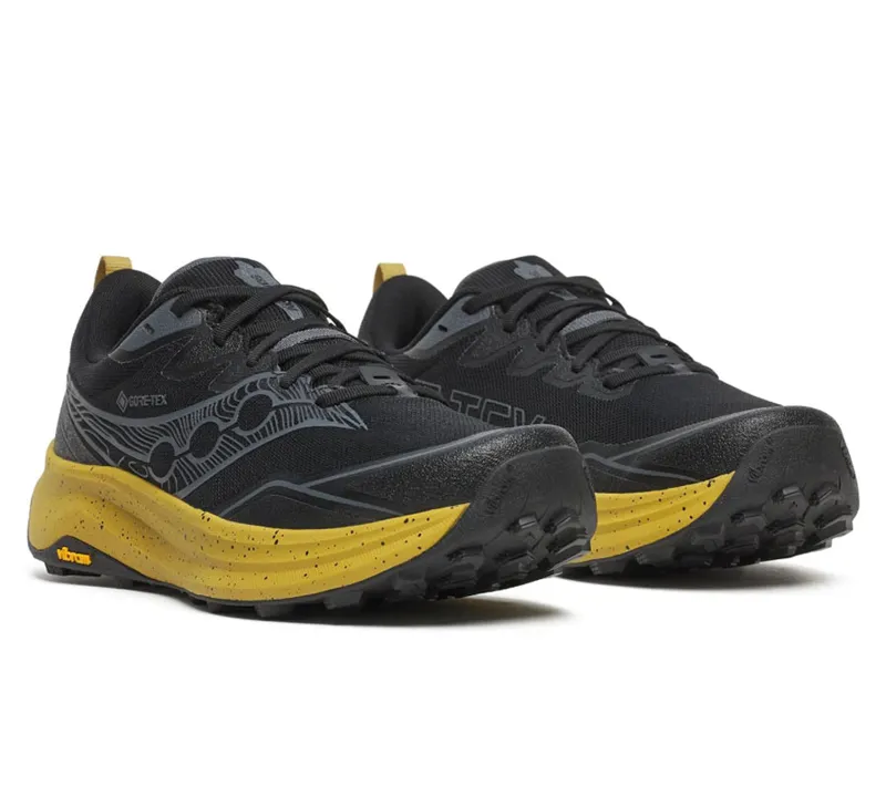 Saucony Men's Peregrine 16 GTX Triple Black-2