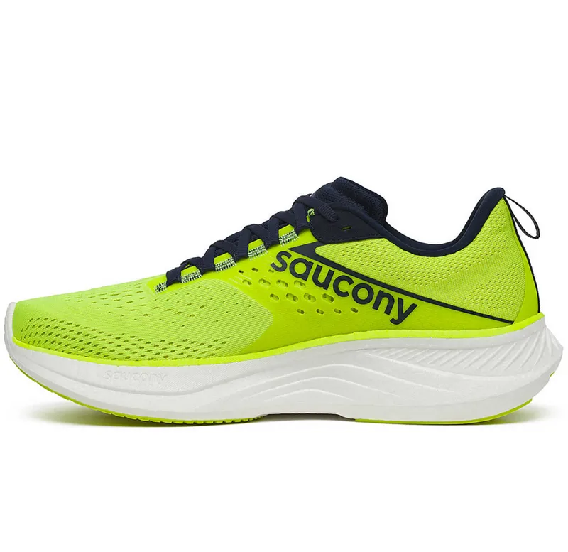 Saucony Men's Ride 17 Citron/Navy-1