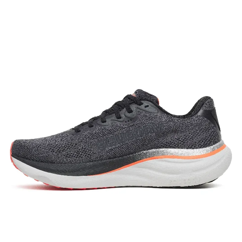 Saucony Men's Ride 19 Carbon/Black-1