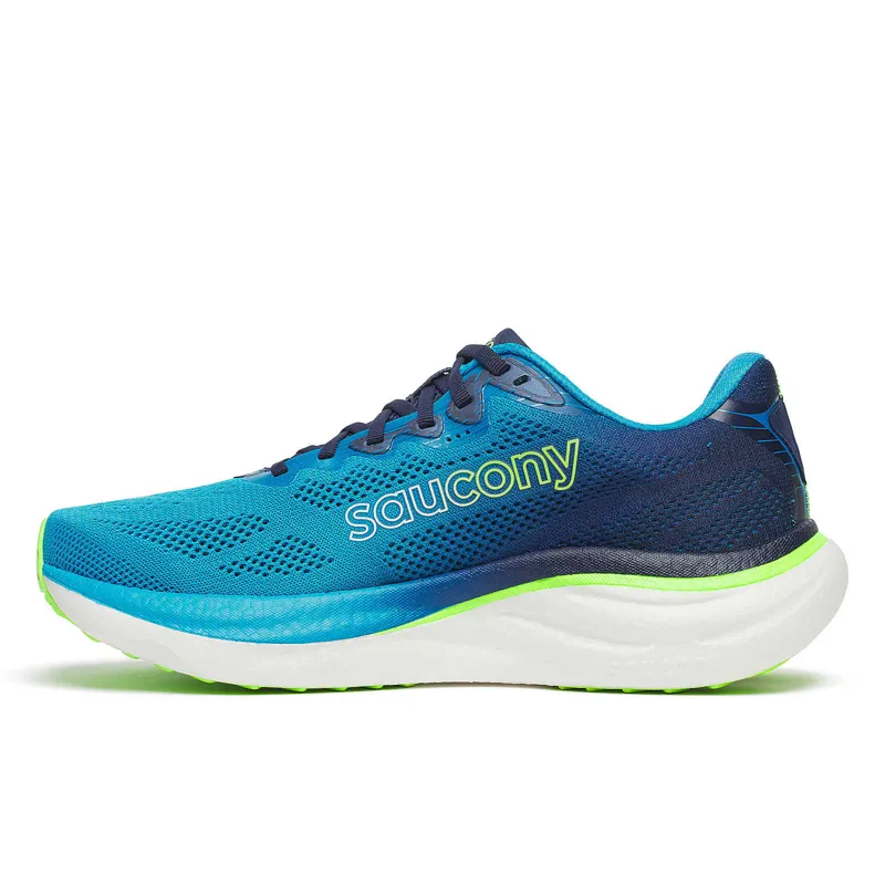 Saucony Men's Ride 19 Cobalt/Slime-1