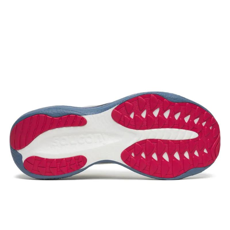 Saucony Men's Ride 19 Ivory/Storm-5