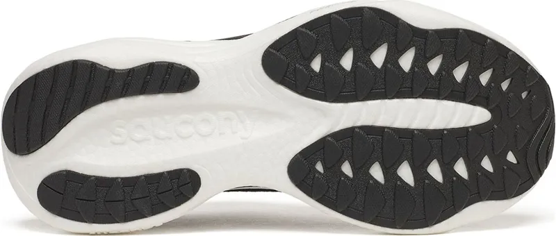 Saucony Men's Ride 19 Wide Black/Silver-5