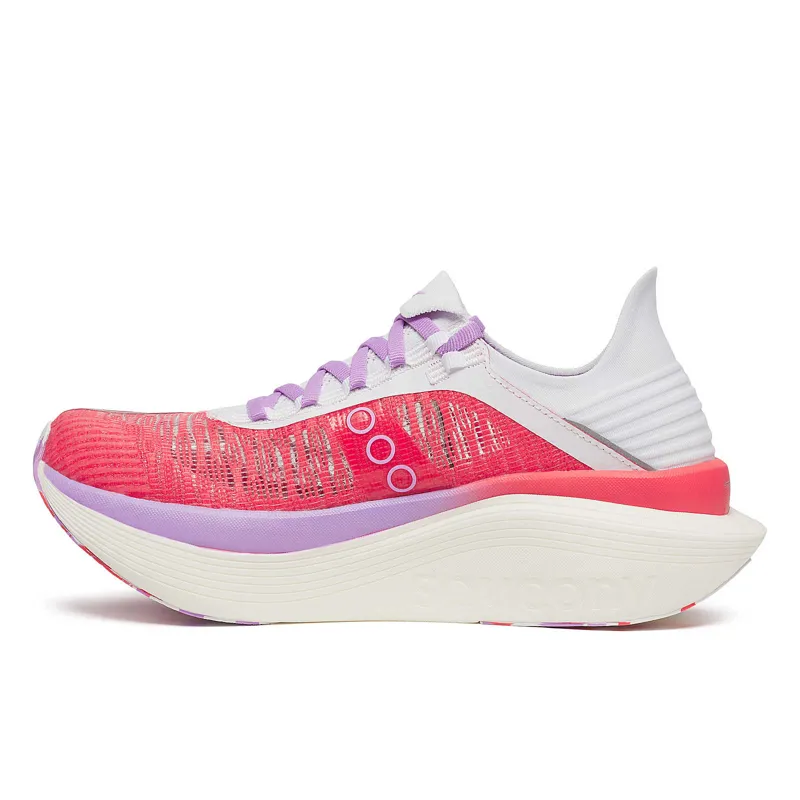 Saucony Unisex Endorphin Elite 2 Coral/White-1