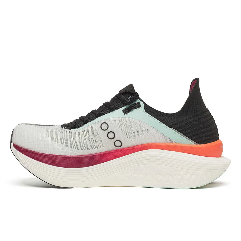 Saucony Unisex Endorphin Elite 2 White/Crimson-1