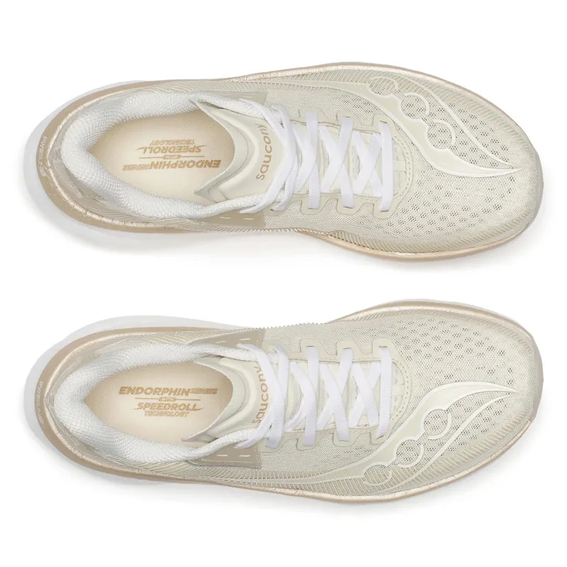 Saucony Women's Endorphin Azura Eggshell/Ivory-4