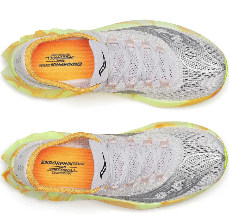 Saucony Women's Endorphin Pro 4 Fog/Peel-4