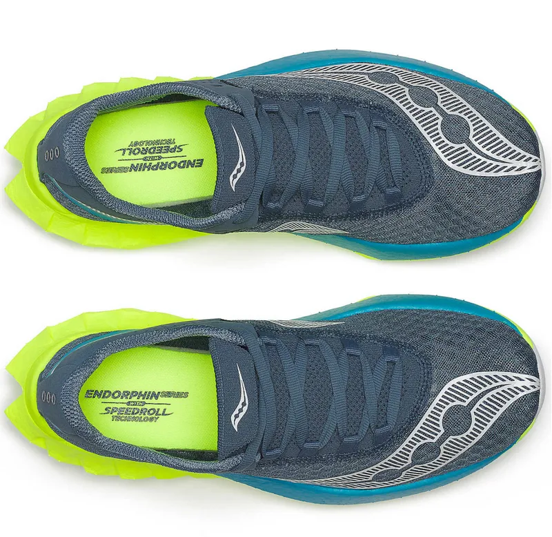 Saucony Women's Endorphin Pro 4 Mirage/Citron-4