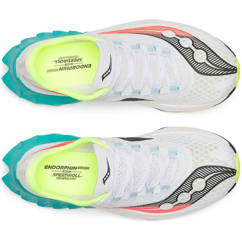 Saucony Women's Endorphin Pro 4 White/Mutant-4
