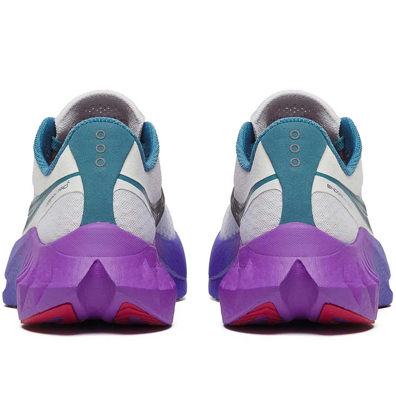 Saucony Women's Endorphin Pro 4 White/Shadow-3