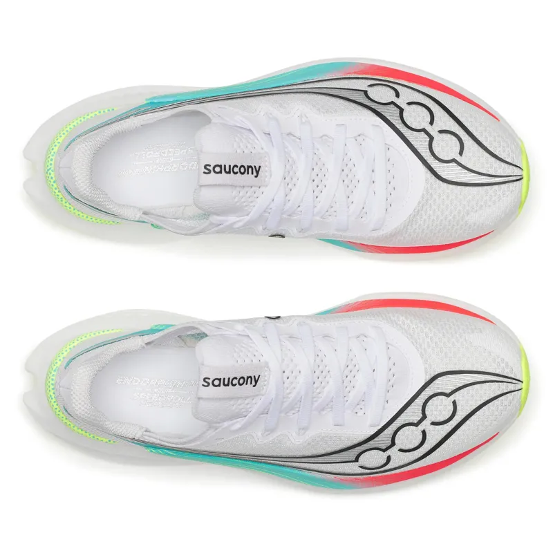 Saucony Women's Endorphin Pro 5 White/Multi-4