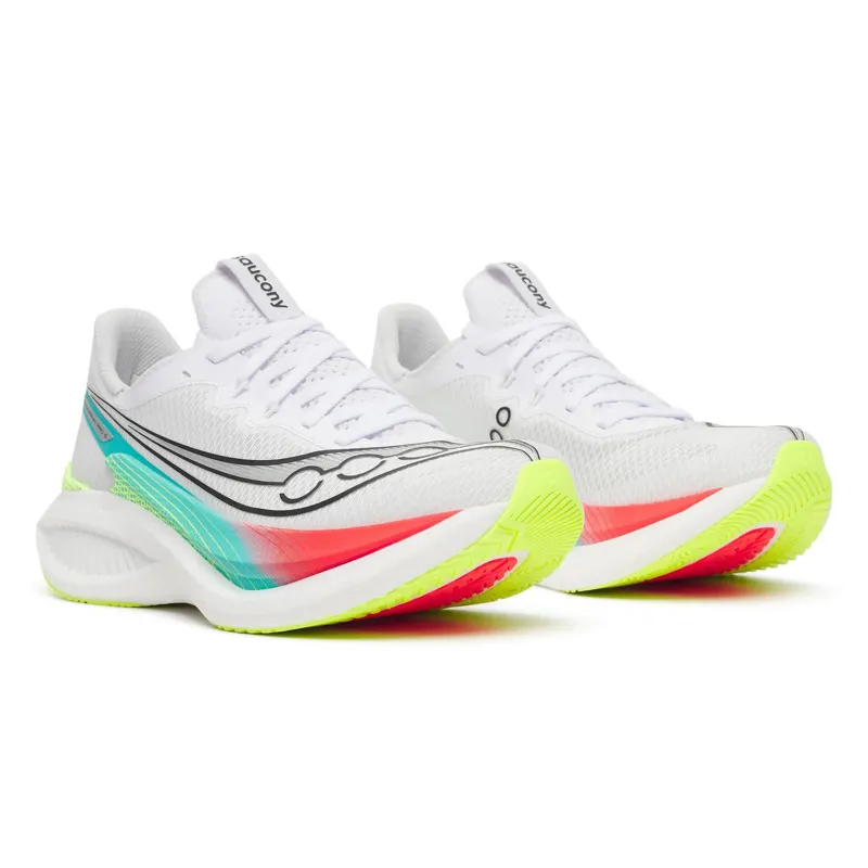 Saucony Women's Endorphin Pro 5 White/Multi-2