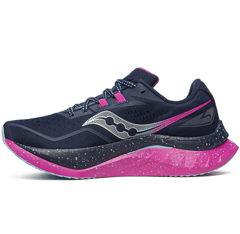 Saucony Women's Endorphin Speed 4 Navy/Fuschia-1