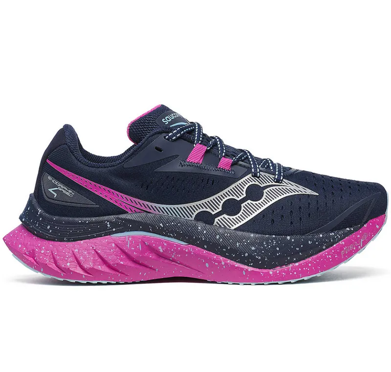 Saucony Women's Endorphin Speed 4 Navy/Fuschia