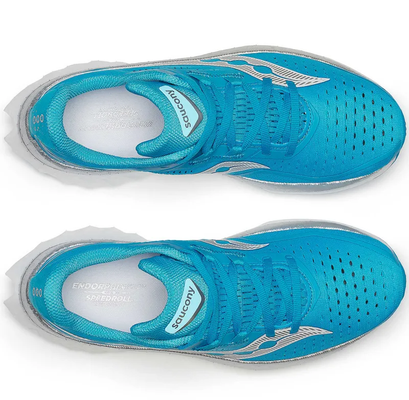 Saucony Women's Endorphin Speed 4 Viziblue/Silver-4